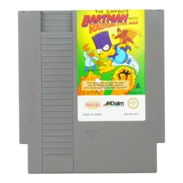 The Simpsons Bartman Meets Radioactive Man (NES) [Pre-Owned] [Cartridge]