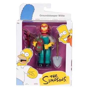 The Simpsons Groundskeeper Willie Wave 1 5 Inch Scaled Figure