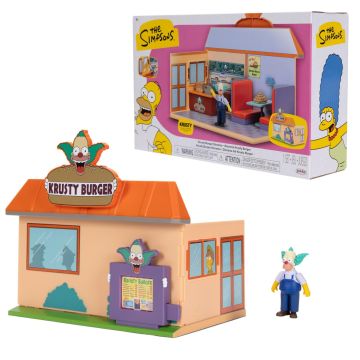 The Simpsons Krusty Burger Diorama 2.5" Scale Playset
