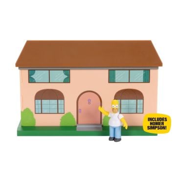 The Simpsons The Simpsons House Living Room Diorama 2.5" Scale Playset