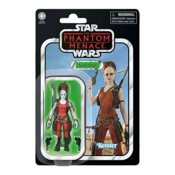 Star Wars The Vintage Collection The Phantom Menace: Aurra Sing Action Figure (Image 7)