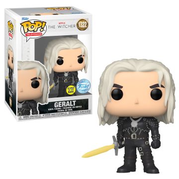 The Witcher 2019 Geralt with Sword Glow-in-the-Dark Funko POP! Vinyl