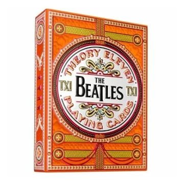 Theory11 The Beatles Orange Playing Cards
