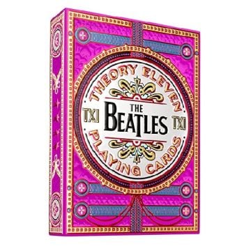 Theory11 The Beatles Pink Playing Cards