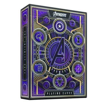 Theory 11 Avengers Power Stone Purple Playing Cards
