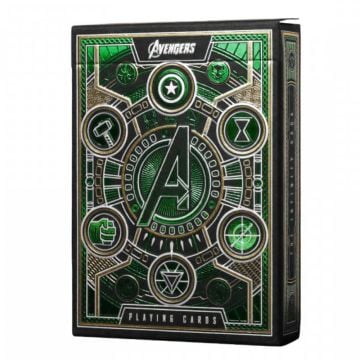 Theory 11 Avengers Time Stone Green Playing Cards
