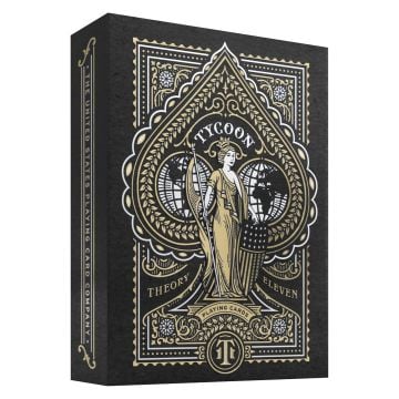 Theory 11 Tycoon Black Playing Cards