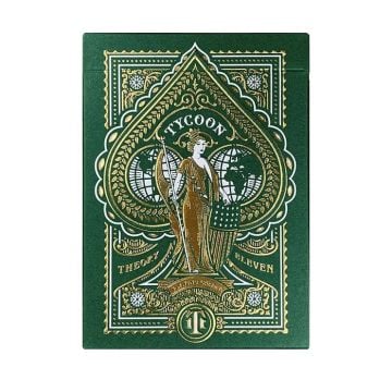 Theory 11 Tycoon Green Playing Cards