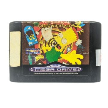The Simpsons: Bart's Nightmare (Mega Drive) [Pre-Owned] (Image 1)
