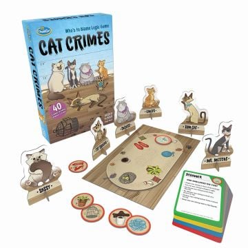 Thinkfun Cat Crimes Board Game