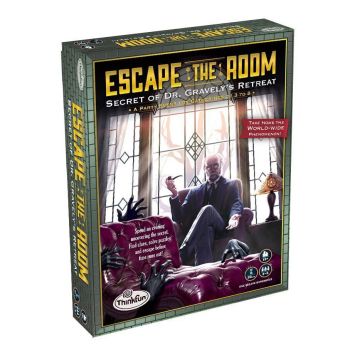 Thinkfun Escape The Room Secret of Dr Gravely's Retreat Board Game