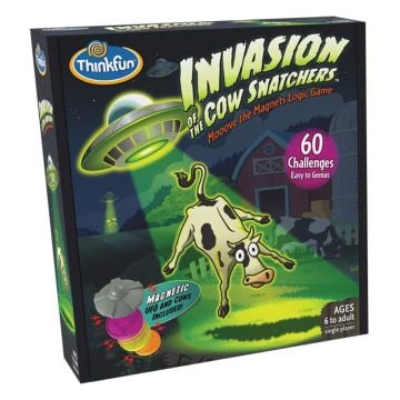 Thinkfun Invasion of the Cow Snatchers Puzzle Game
