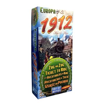 Ticket To Ride Europa 1912 Expansion Board Game