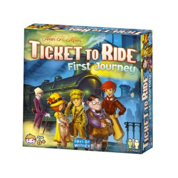 Ticket to Ride: First Journey Board Game Ticket to Ride: First Journey Board Game