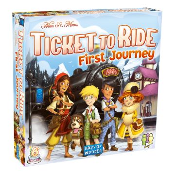 Ticket To Ride: First Journey Europe Board Game