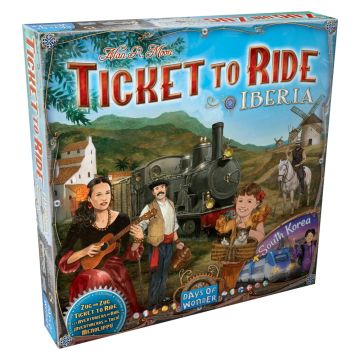 Ticket To Ride Iberia & South Korea Expansion Board Game