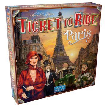Ticket to Ride: Paris Board Game0