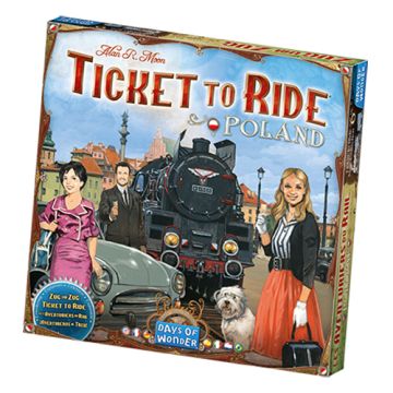 Ticket To Ride Poland Expansion Board Game