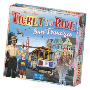 Ticket to Ride: San Francisco Board Game