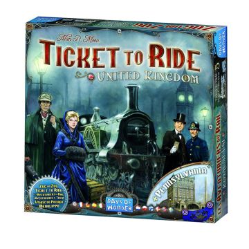 Ticket To Ride United Kingdom Expansion Board Game