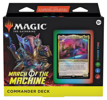 Magic the Gathering: March of the Machine Tinker Time Commander Deck (Image 2)