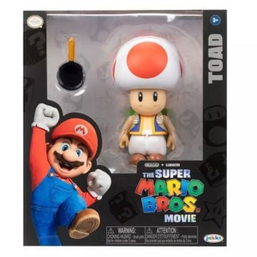 The Super Mario Bros. Movie Toad With Frying Pan Figure