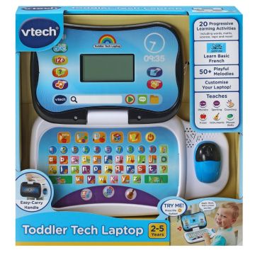 VTech Toddler Tech Laptop Black