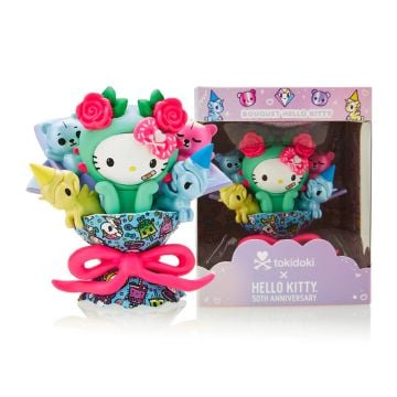 Tokidoki X Hello Kitty and Friends Hello Kitty 50th Birthday Bouquet Limited Edition Figure