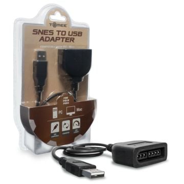 Tomee SNES to USB Adapter compatible with PC/Mac
