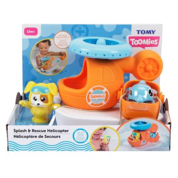 Tomy Toomies Splash & Rescue Helicopter Toy
