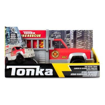 Tonka Steel Classics Rescue Truck