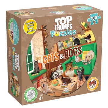 Top Trumps Cats & Dogs 100 Piece Jigsaw Puzzle