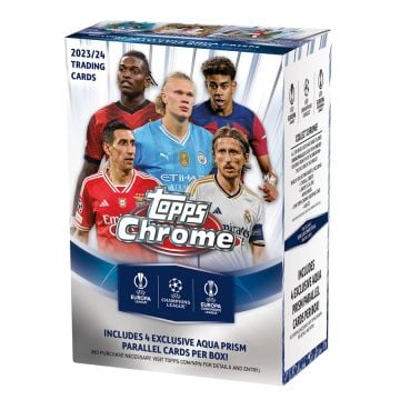 Topps 2023/2024 Chrome UEFA Club Competition Value Blaster Box (Image 1)