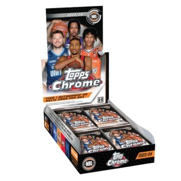 Topps 2023/2024 NBL Basketball Trading Cards Chrome Box (Image 1)