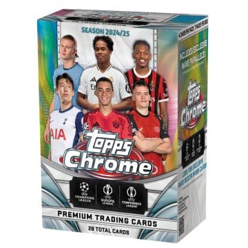 Topps 2024/2025 Chrome UEFA Club Competitions Value Blaster Box (Image 1)