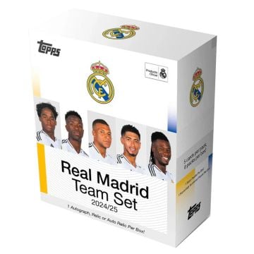 Topps 2024/2025 Real Madrid Soccer Team Set Box (Image 1)