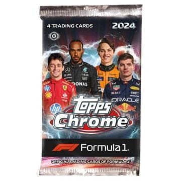 Topps 2024 Chrome Formula 1 Qualifying Lap Pack