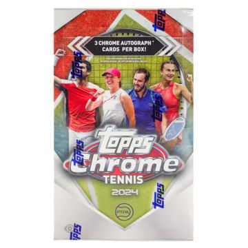 Topps 2024 Chrome Tennis Hobby Box (Image 1)