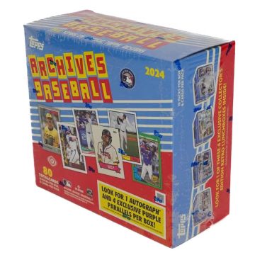 Topps 2024 MLB Archives Baseball Collector Box