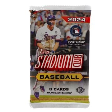 Topps 2024 Stadium Club MLB Baseball Hobby Pack