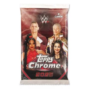 Topps 2025 Chrome WWE Wrestling Mega Pack (Image 1)