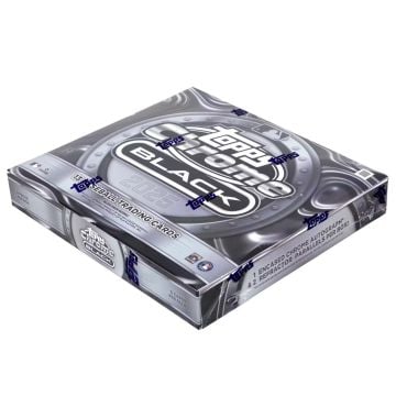 Topps 2025 MLB Chrome Black Baseball Hobby Box (Image 1)