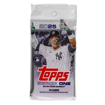 Topps 2025 MLB Series 1 Baseball Retail Pack0