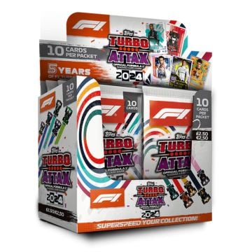 Topps Turbo Attax 2024 Formula 1 Booster Box 