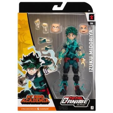 Total Anime My Hero Academia Izuku Midoriya 6.5" Scale Action Figure