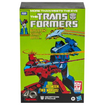 Transformers Generations Comic Edition Decepticon Straxus Action Figure