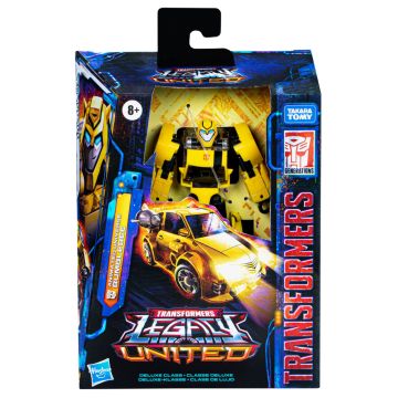 Transformers Legacy United Animated Universe Bumblebee Deluxe Class Action Figure