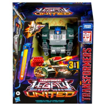 Transformers Legacy United: Leader Class Overcharge Action Figure