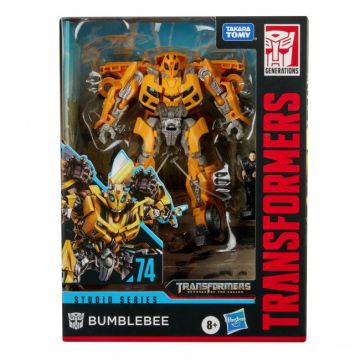 Transformers Revenge of the Fallen Studio Series 74 Deluxe Class Bumblebee & Sam Witwicky 4.5" Action Figure