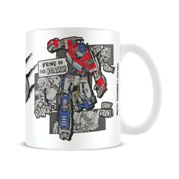 Transformers Rise Of The Beast White Mug